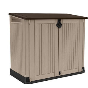 Keter Store It Out Midi Beige & brown 880L Garden storage box