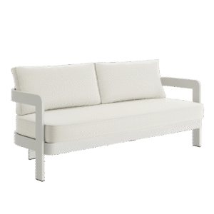 N3 Stone Three Seater Sofa Cirrus Textured Weave